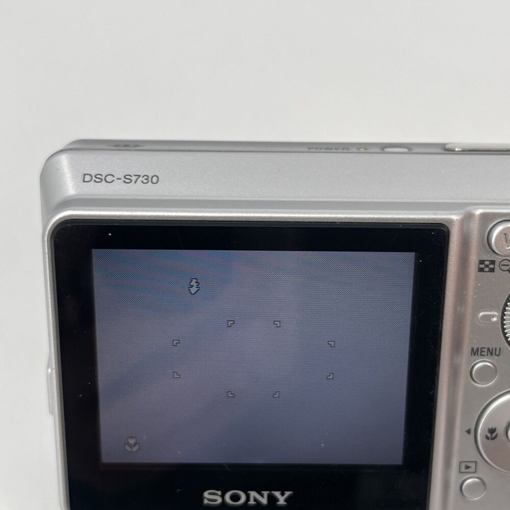 Sony Cyber-shot DSC-S730 Digital Camera 7.2MP Silver Manual Case USB Cable WORKS - Picture 12 of 12
